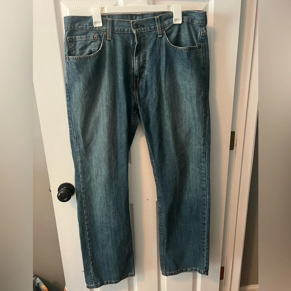 Levi 559 Classic Blue Denim Jeans Men’s Size 36x32